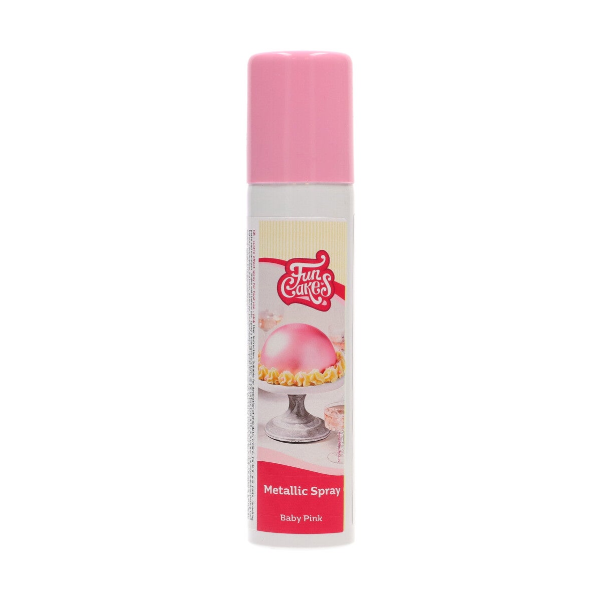 FunCakes Eetbare Metallic Spray Baby Roze 100ml