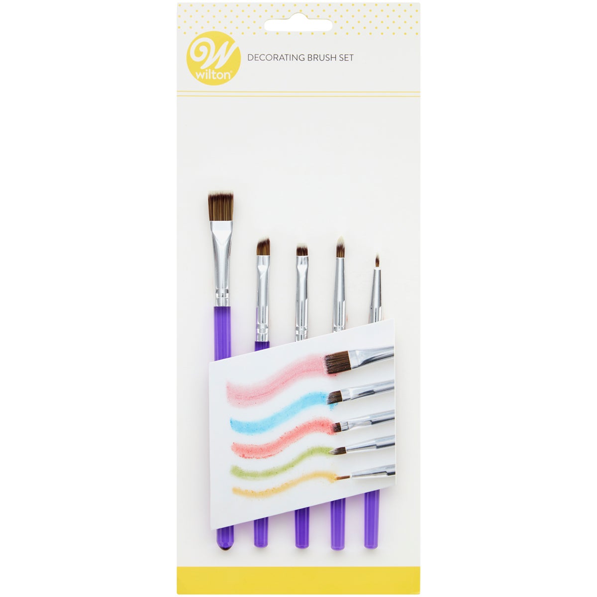 Wilton Decorating Brush Set/5