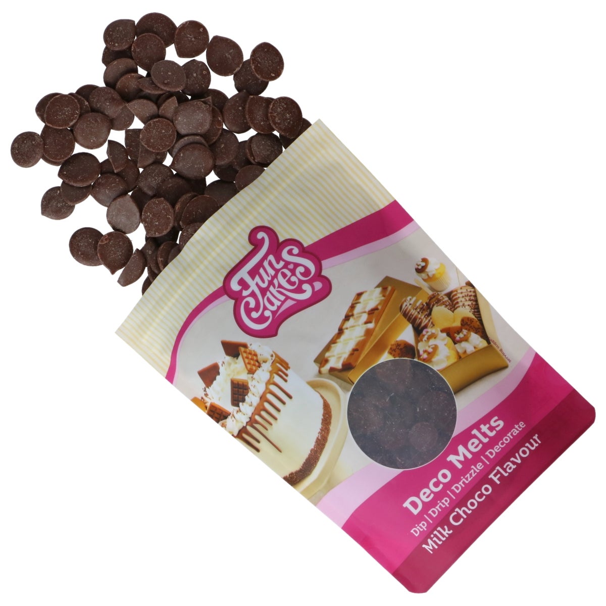 FunCakes Deco Melts Melk Chocosmaak 250g