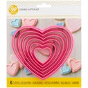 Wilton Koekjesuitsteker Nesting Hart set/6