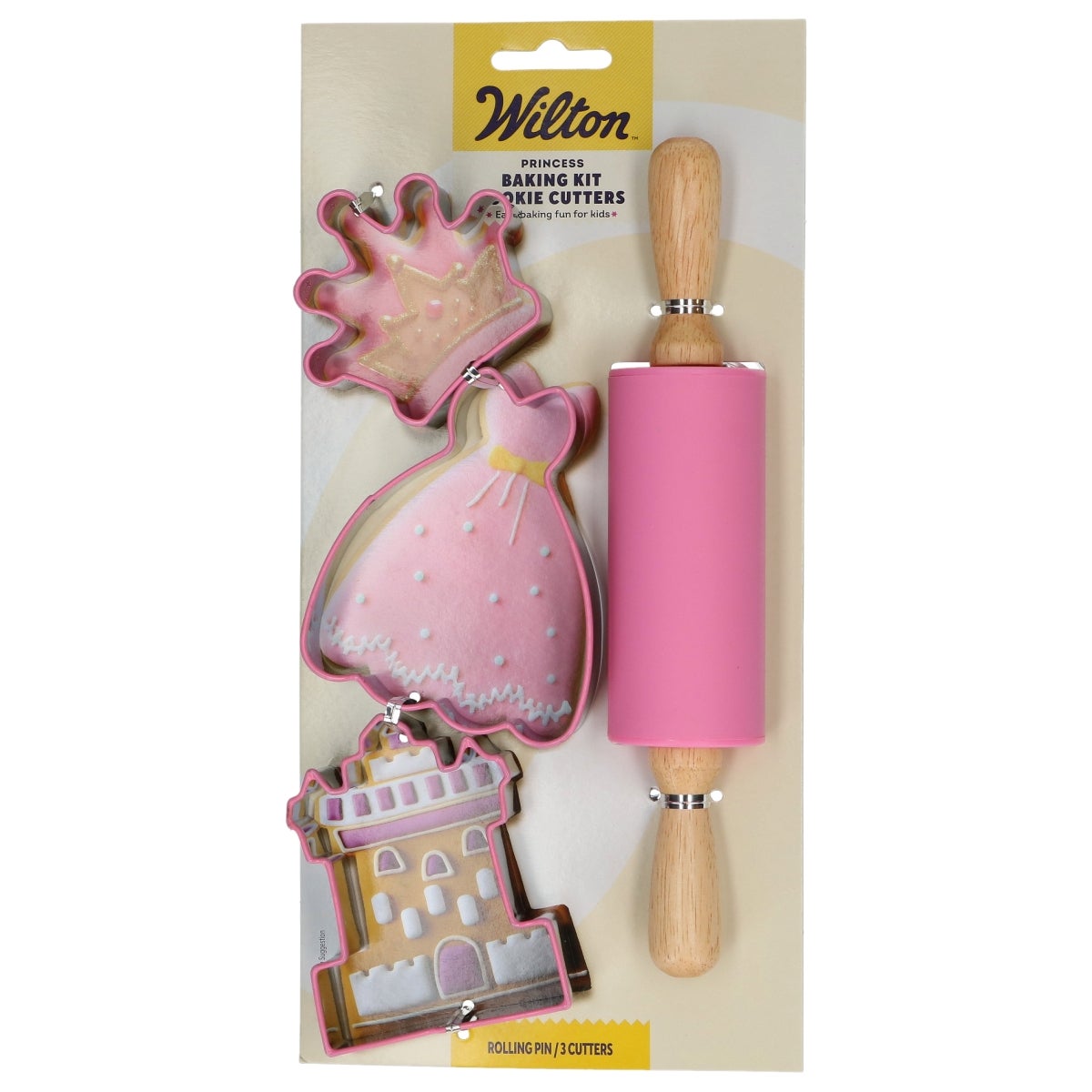 Wilton Baking Kit Koekjesuitstekers Prinses Set/4