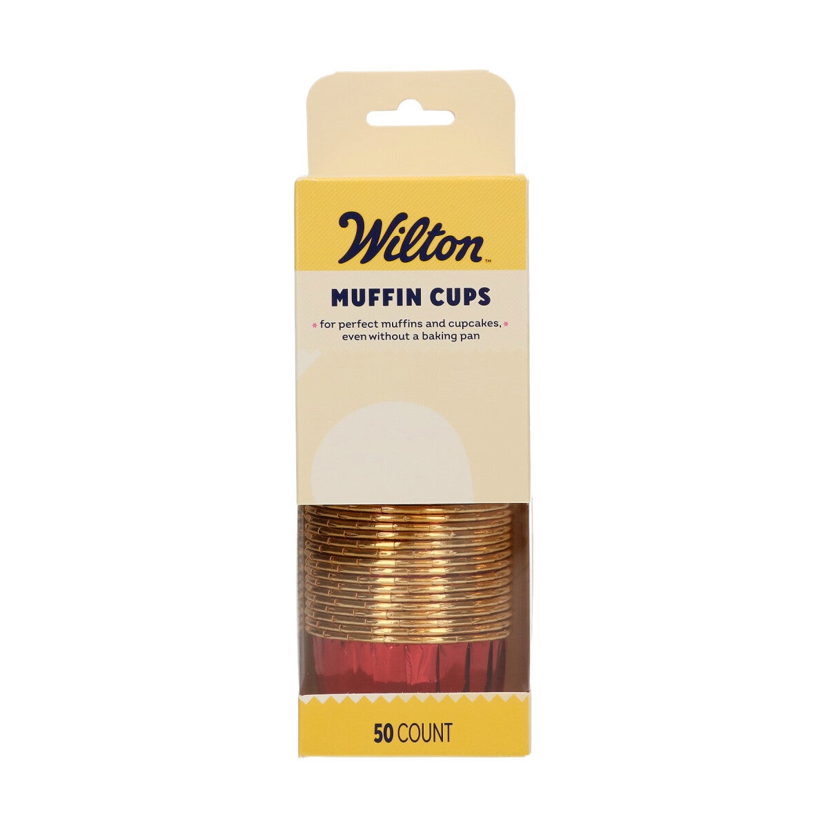 Wilton Muffin Cups Glanzend Rood set/50