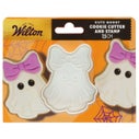Wilton Koekjesuitsteker met Stempel Schattig Spookje 7,5cm