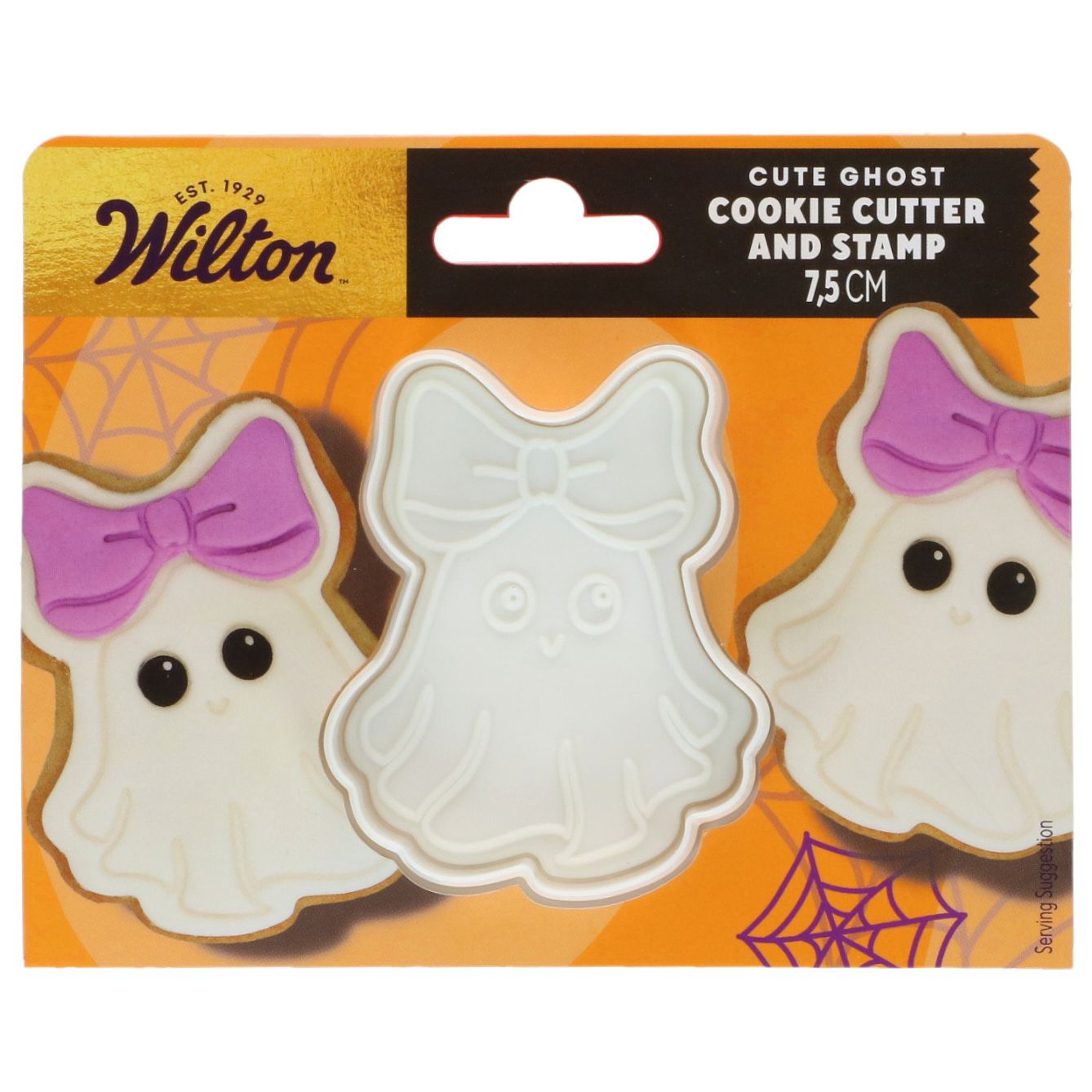 Wilton Koekjesuitsteker met Stempel Schattig Spookje 7,5cm