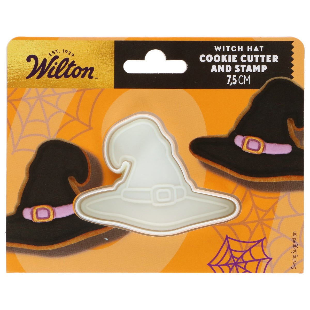 Wilton Koekjesuitsteker met Stempel Heksenhoed 7,5cm