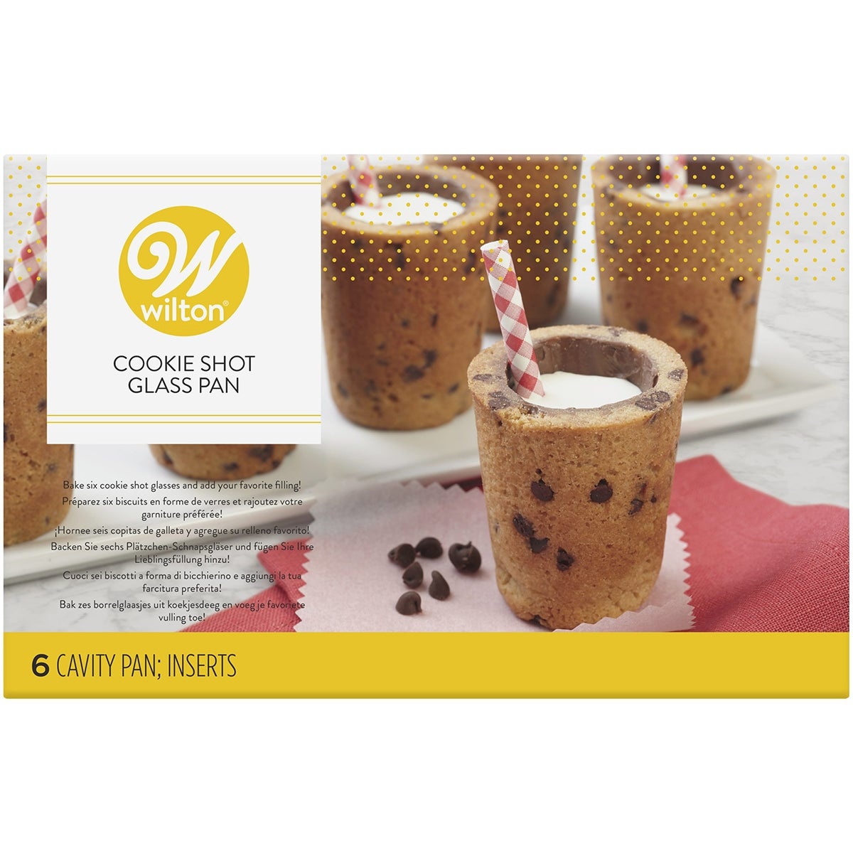 Wilton Cookie Shot Glass Bakvorm