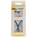 Wilton Eetbare Papieren Decoraties Vlinders Pastel set/8 