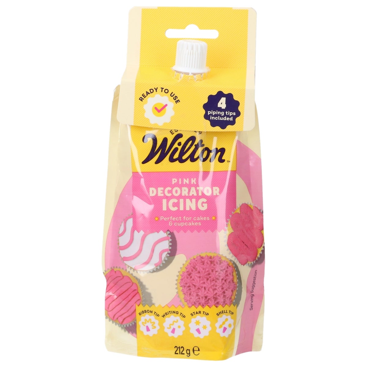 Wilton Decorator Icing Roze 212g