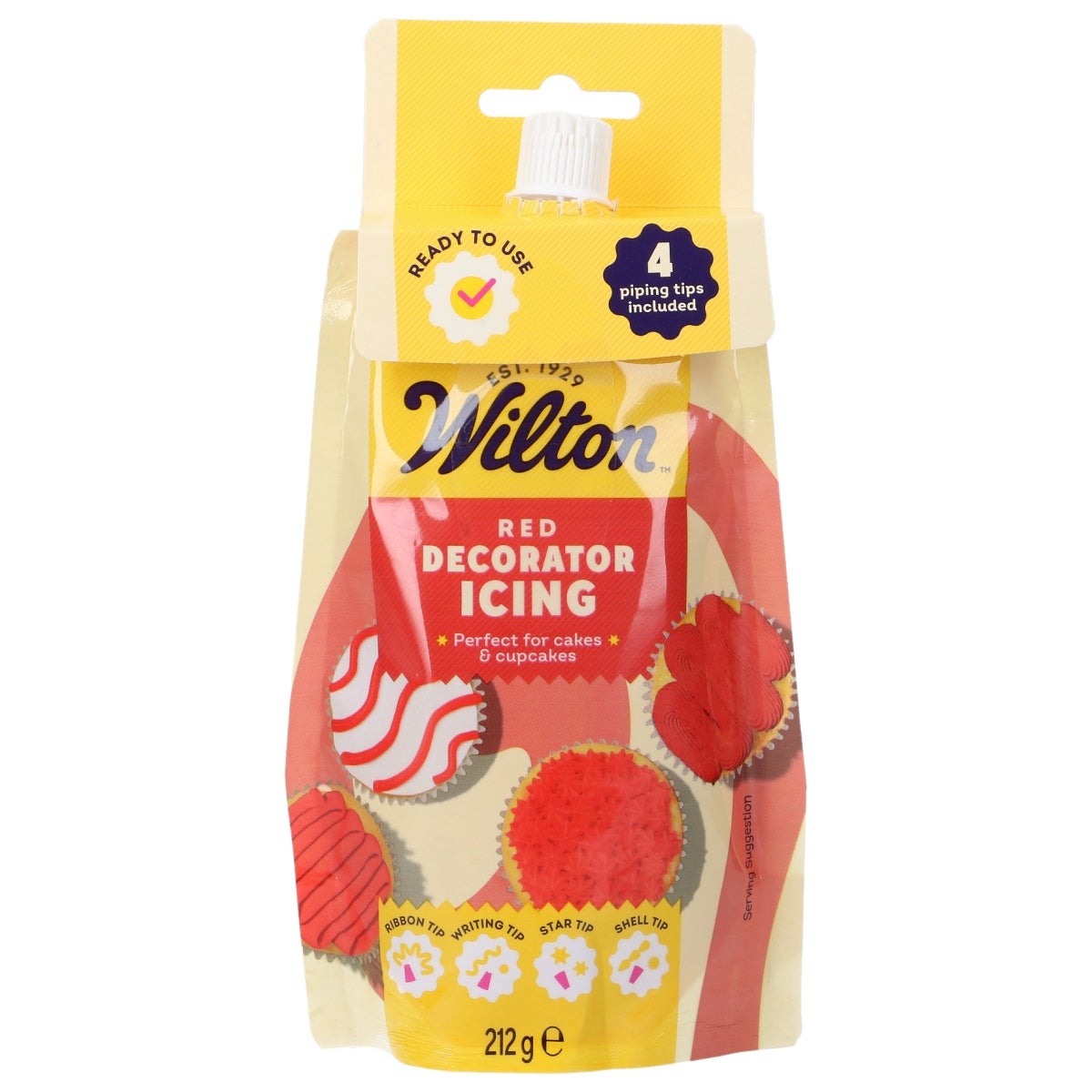 Wilton Decorator Icing Rood 212g