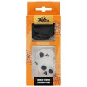 Wilton Eetbare Papieren Decoraties Vleermuizen en Doodskoppen set/18