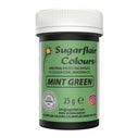 Sugarflair Paste Colour Mint Green 25g
