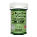 Sugarflair Paste Colour Lime Green 25g