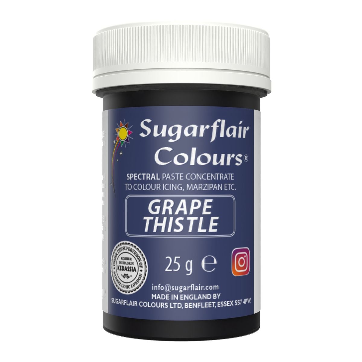 Sugarflair Paste Colour GRAPE THISTLE 25g
