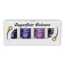 Sugarflair Paste Colour Mixed Paars set/4