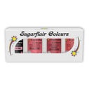 Sugarflair Paste Colour Mixed Roze set/4