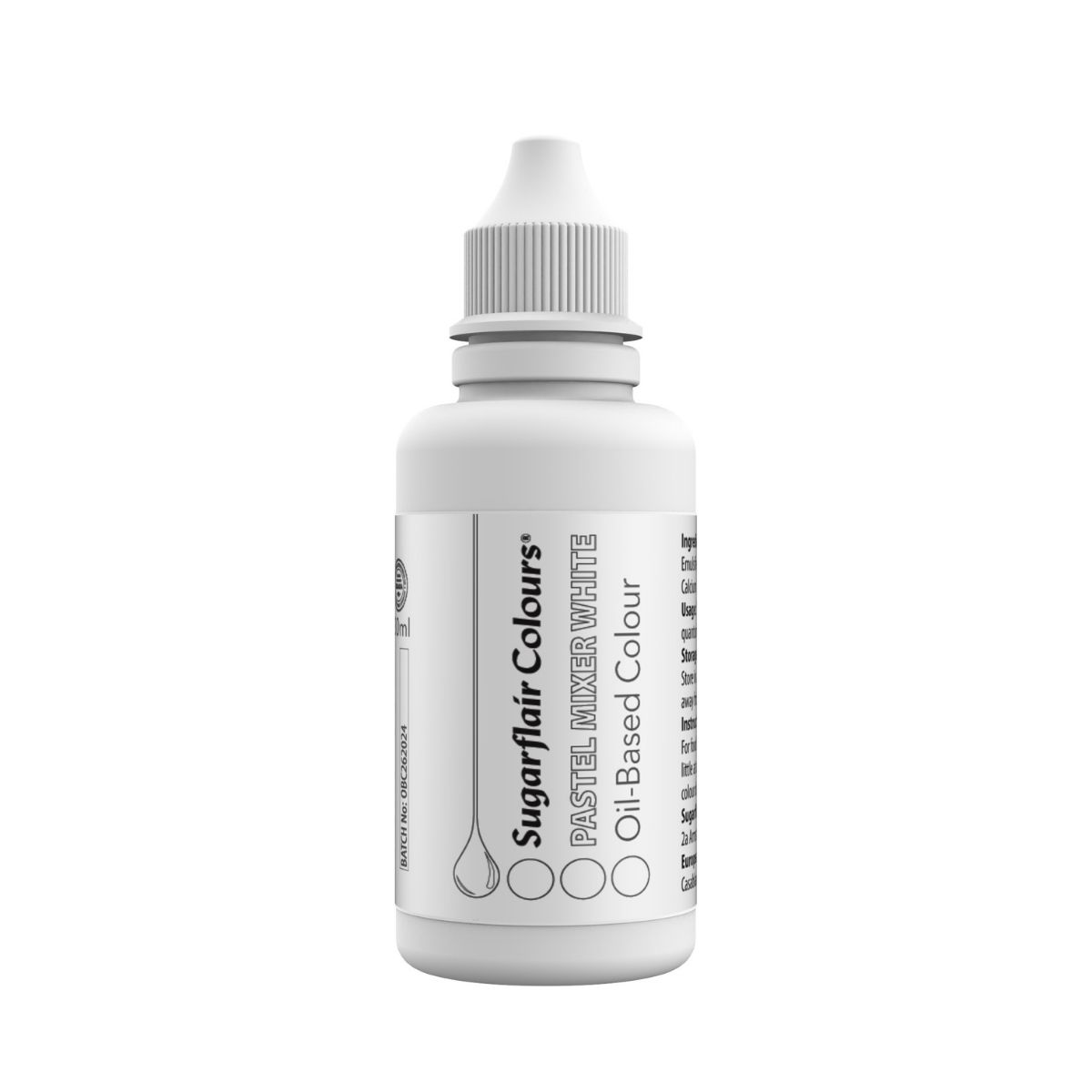 Sugarflair Pastelmenger Wit 30ml