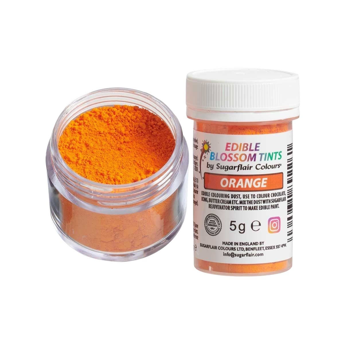 Sugarflair Blossom Tint Dust Oranje 5g