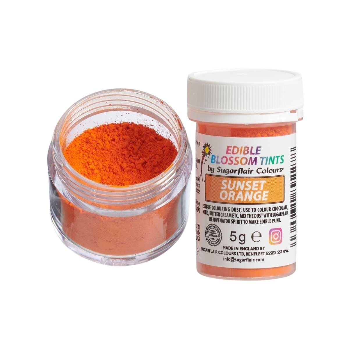 Sugarflair Blossom Tint Dust Sunset Oranje 5g