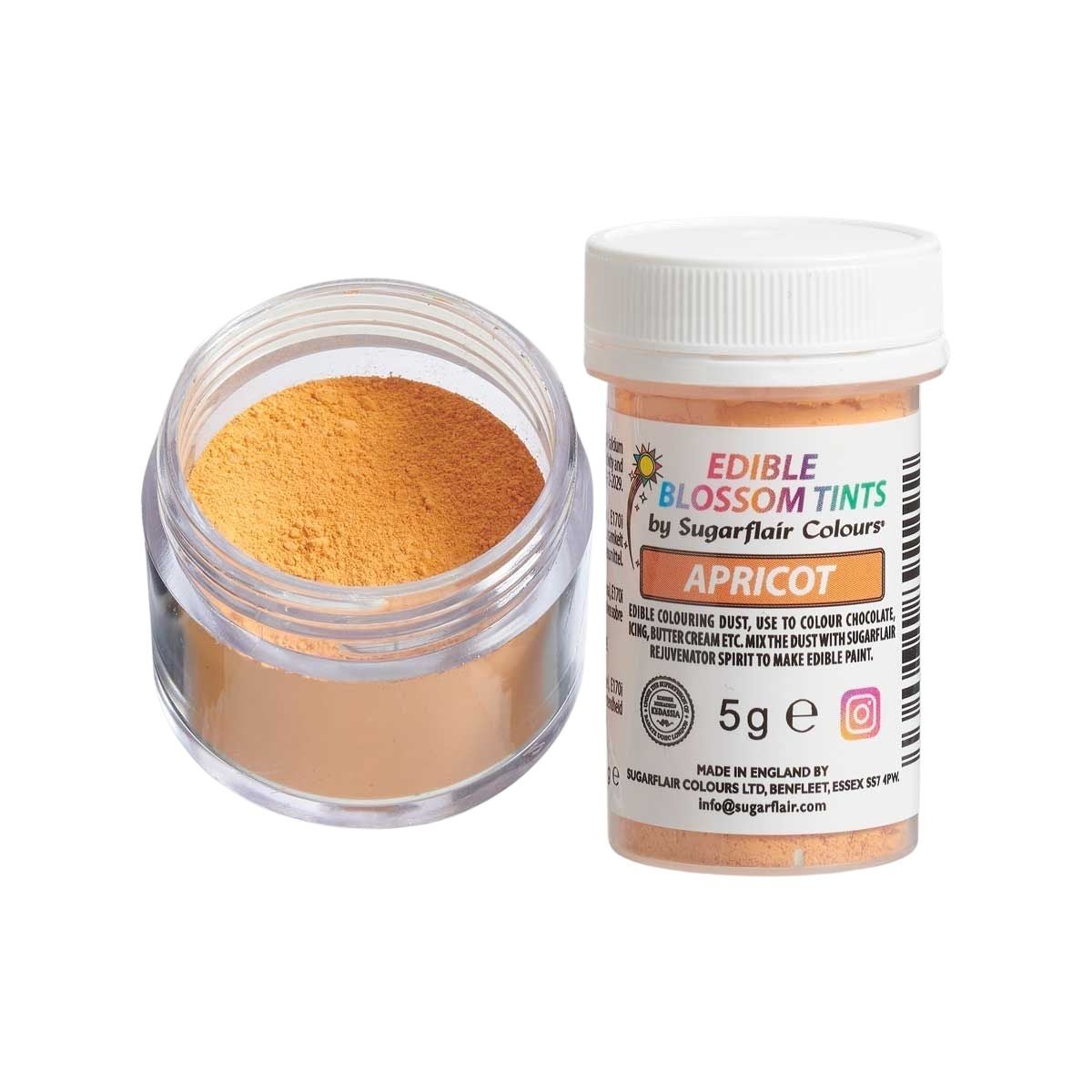 Sugarflair Blossom Tint Dust Abrikoos 5g