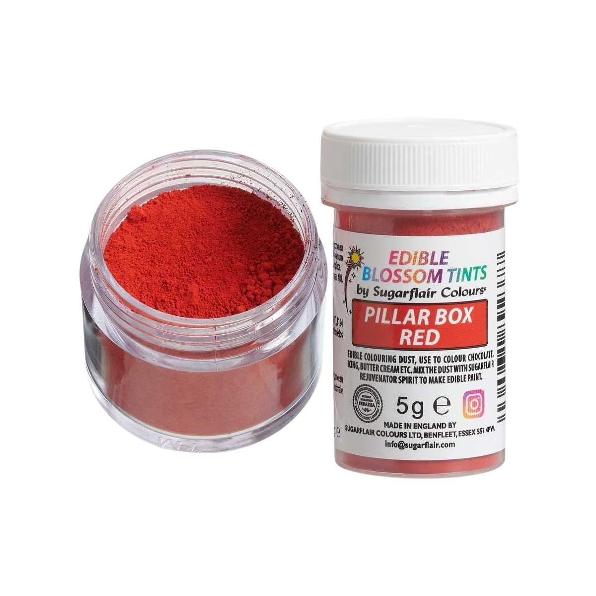 Sugarflair Blossom Tint Dust Pillar Box Rood 5g