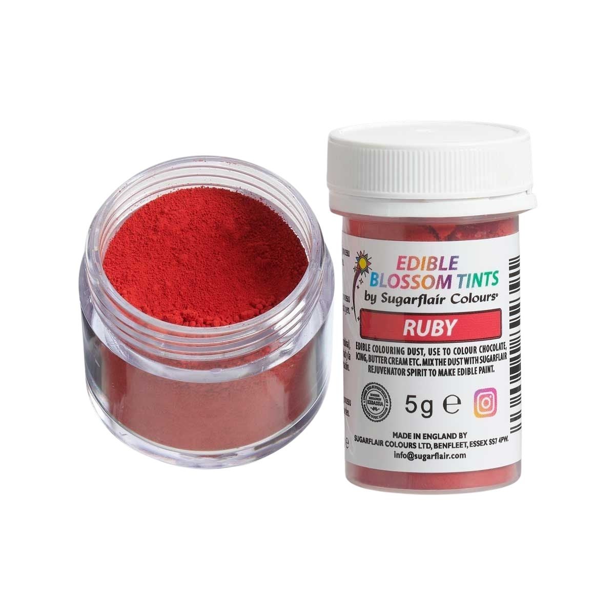 Sugarflair Blossom Tint Dust Robijn 5g