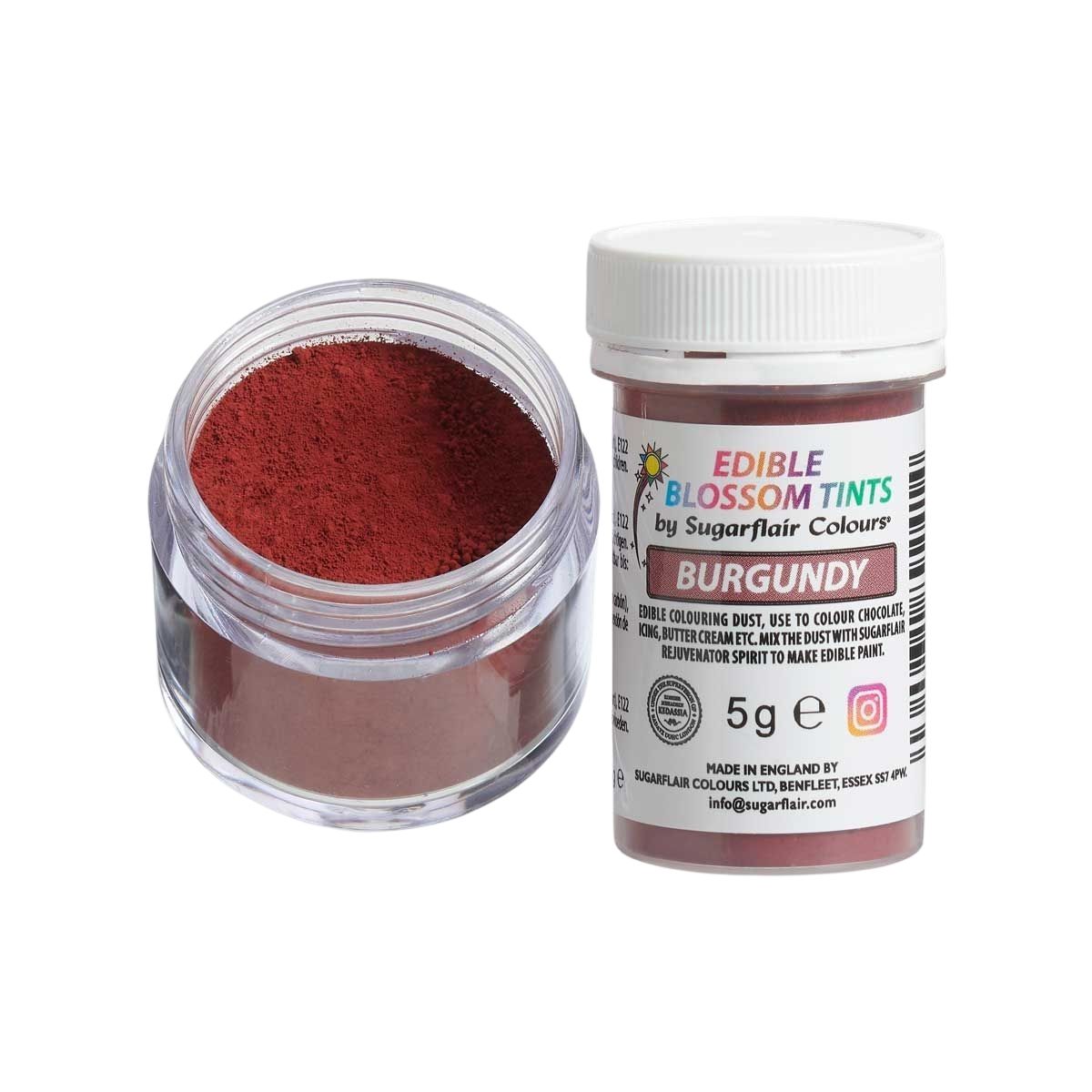 Sugarflair Blossom Tint Dust Bordeaux 5g