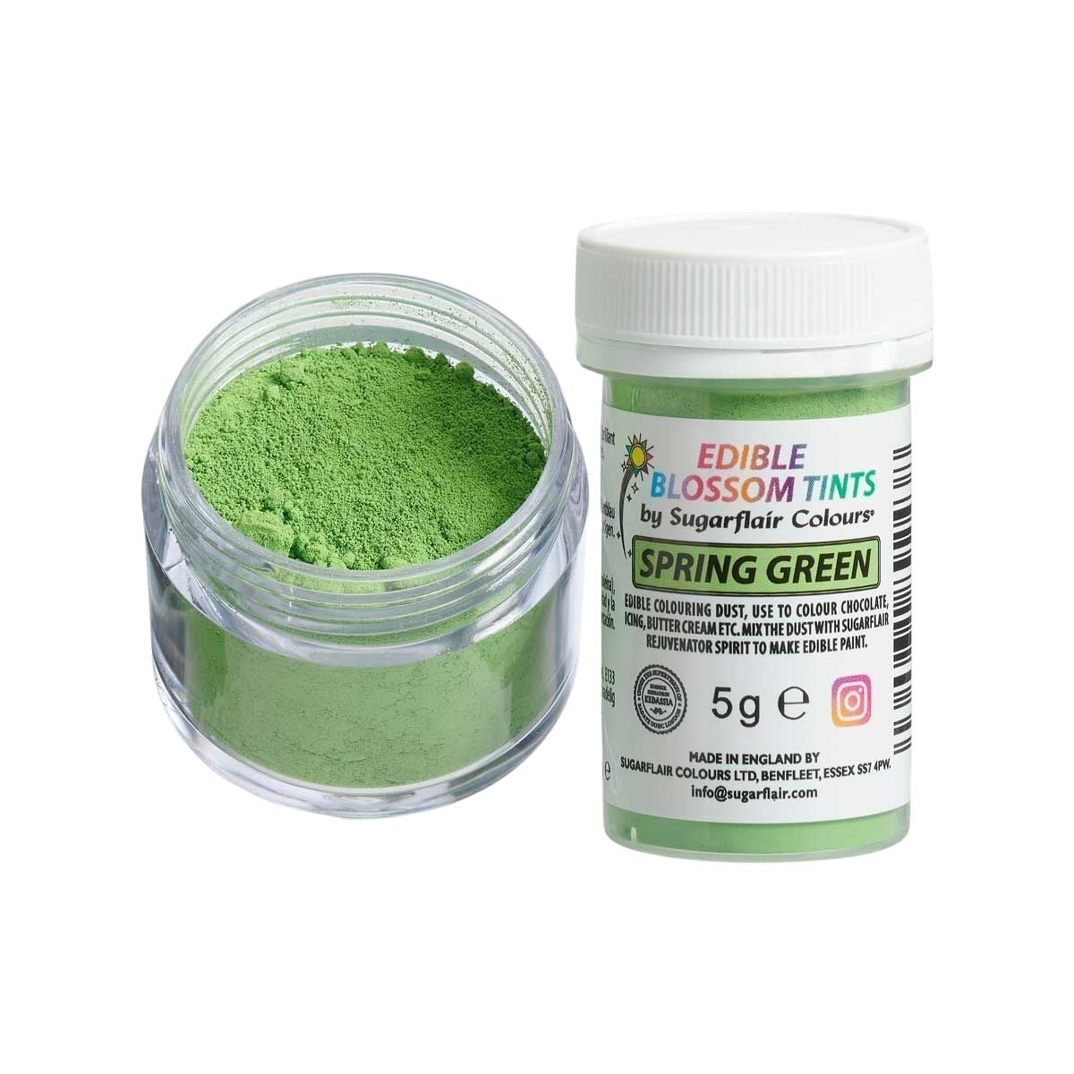 Sugarflair Blossom Tint Dust Spring Groen 5g