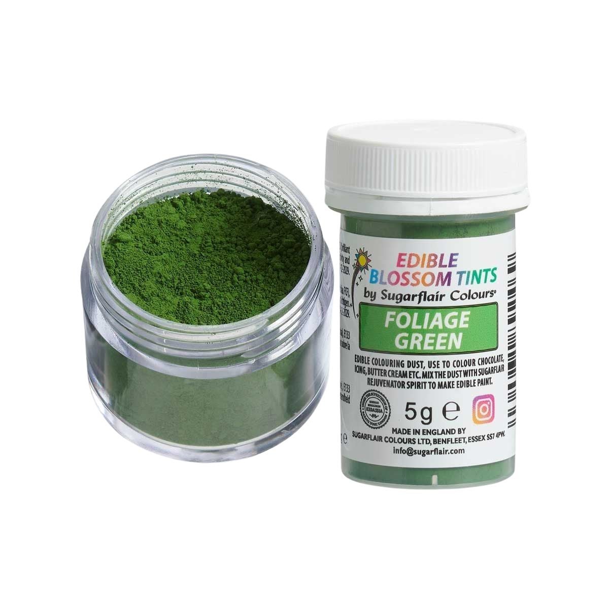 Sugarflair Blossom Tint Dust Foliage Groen 5g