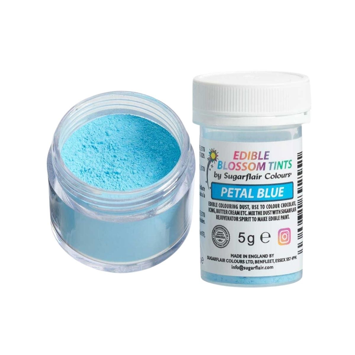 Sugarflair Blossom Tint Dust Petal Blauw 5g