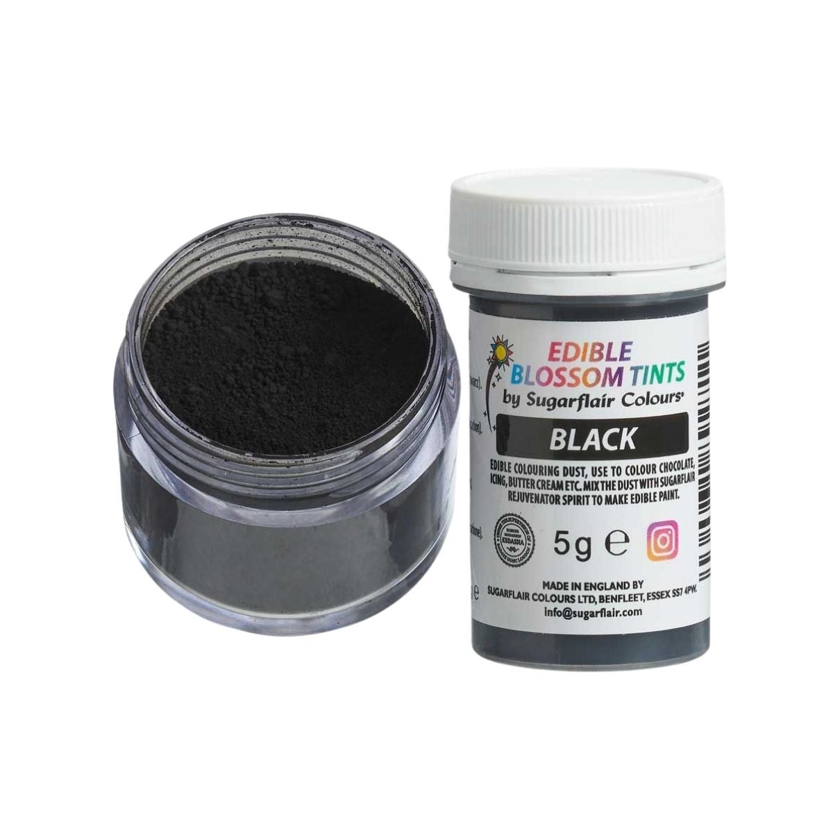 Sugarflair Blossom Tint Dust Zwart 5g