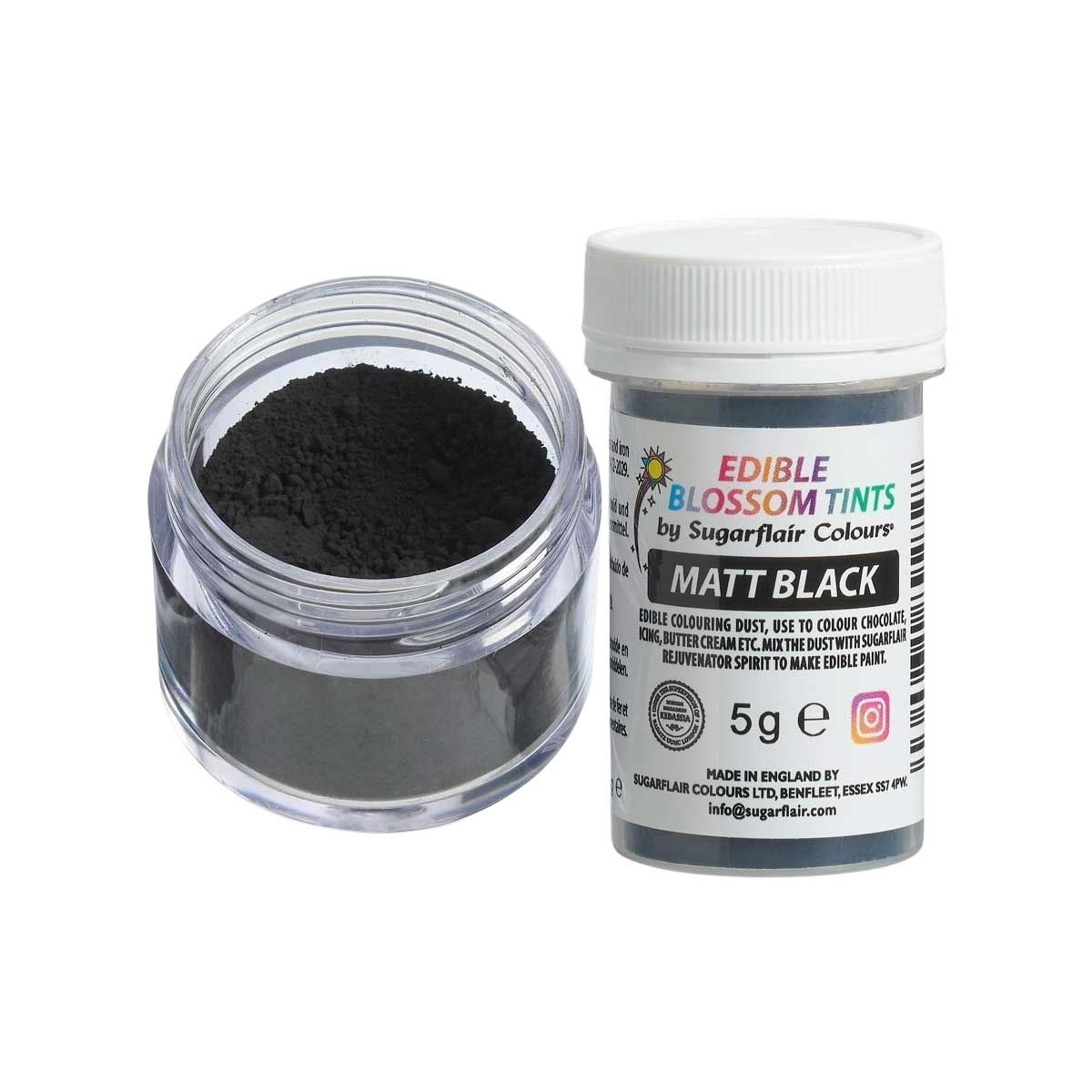 Sugarflair Blossom Tint Dust Matt Zwart 5g