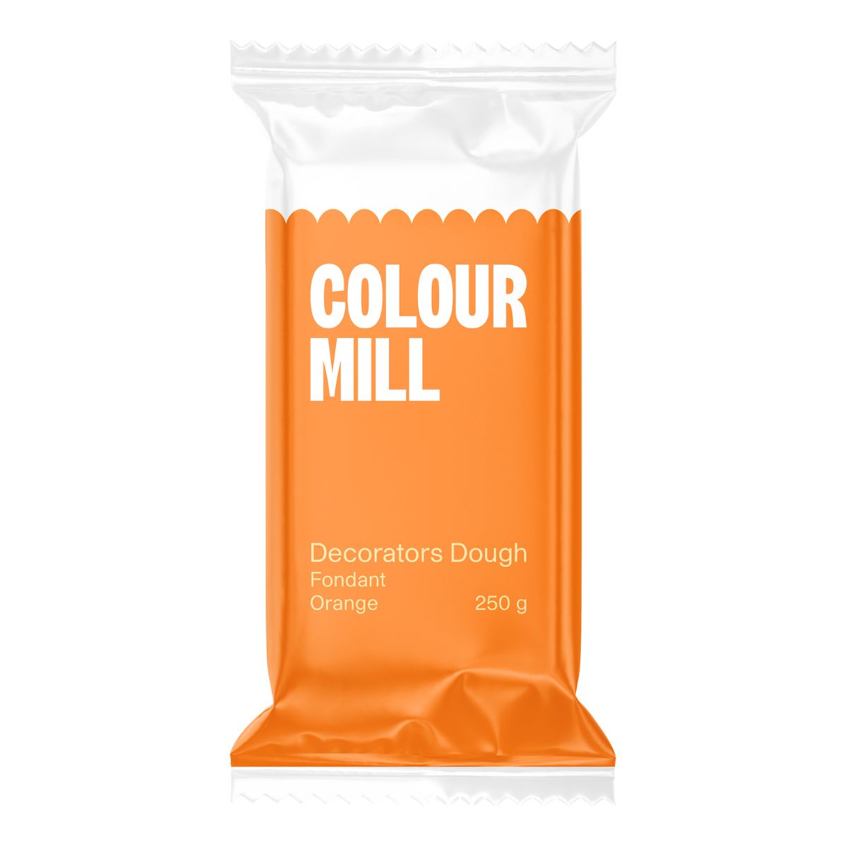 Colour Mill Fondant Decorators Dough Oranje 250g