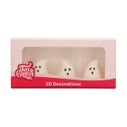 FunCakes Fondant Decoratie 3D Geestjes set/3