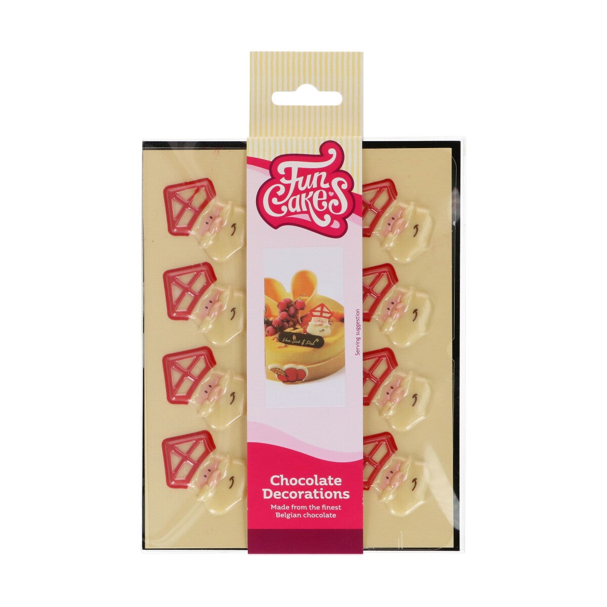 FunCakes Chocolade Decoratie Sinterklaas pk/12