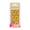 FunCakes Chocolade Decoratie Letter S pk/12