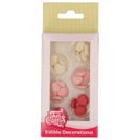 FunCakes Fondant Decoraties Hartjes Klein Assorti set/30