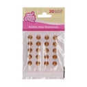 FunCakes Eetbare Jelly Diamonds Parelmoer Goud pk/20