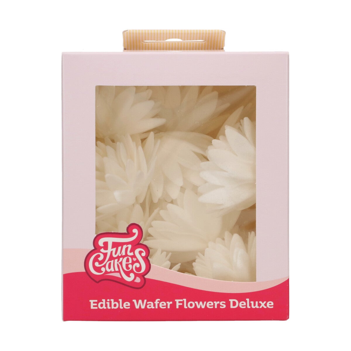 FunCakes Eetbare Papieren Bloemen Deluxe Aster Wit Medium pk/14