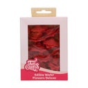 FunCakes Eetbare Papieren Bloemen Deluxe Roos Rosalia Rood Medium pk/15