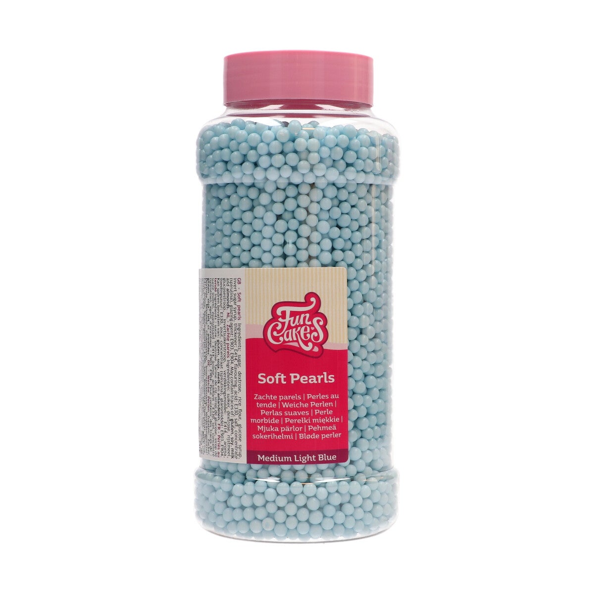 FunCakes Soft Pearls 5mm Lichtblauw 600g 