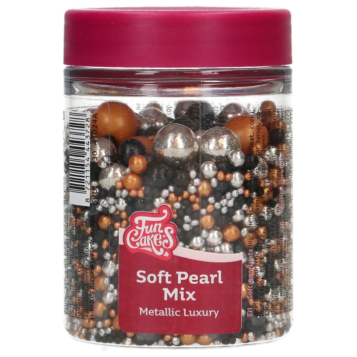 FunCakes Soft Pearls Mix Metallic Luxury 80g
