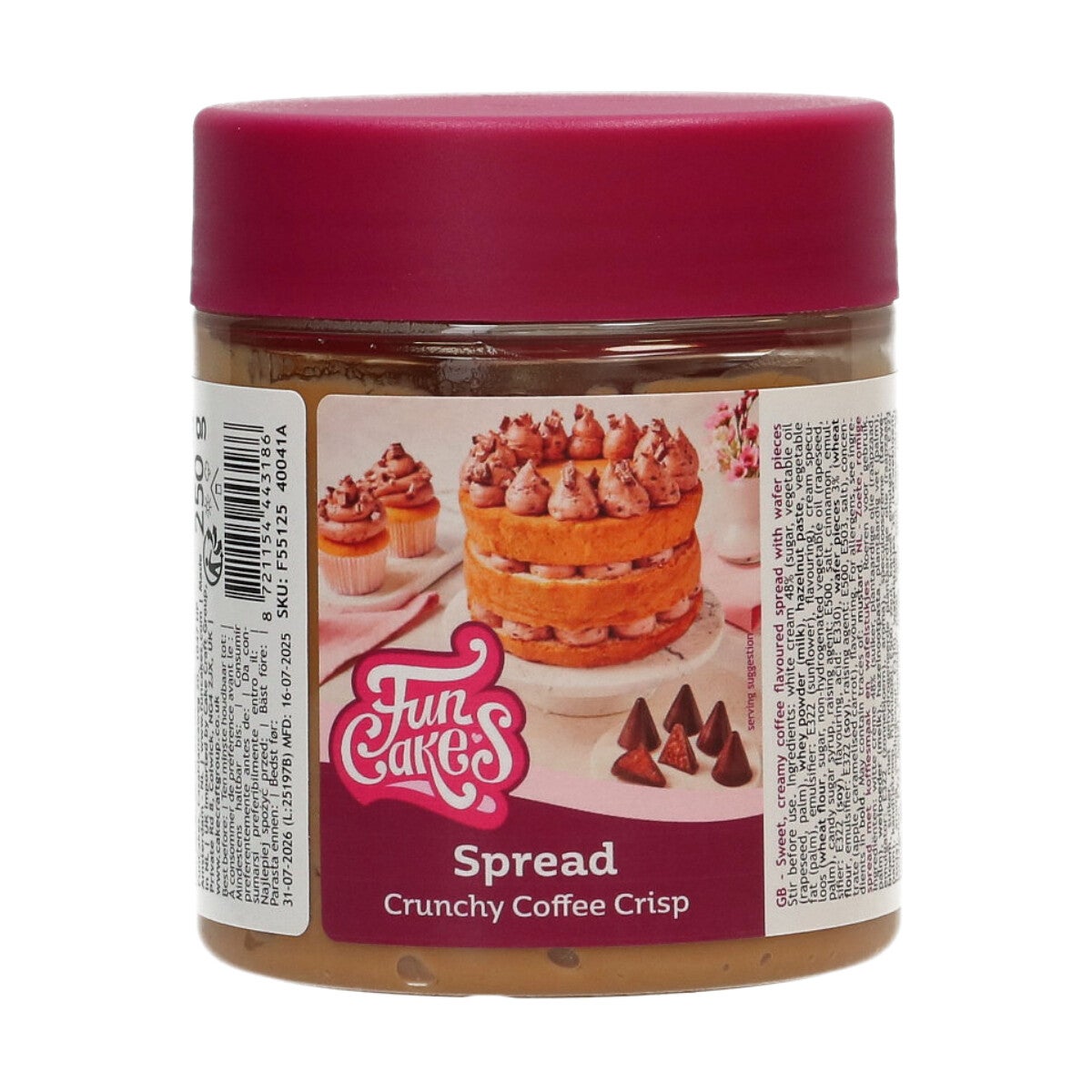 FunCakes Spread Crunchy Koffie Crisp 250g BBD Discount