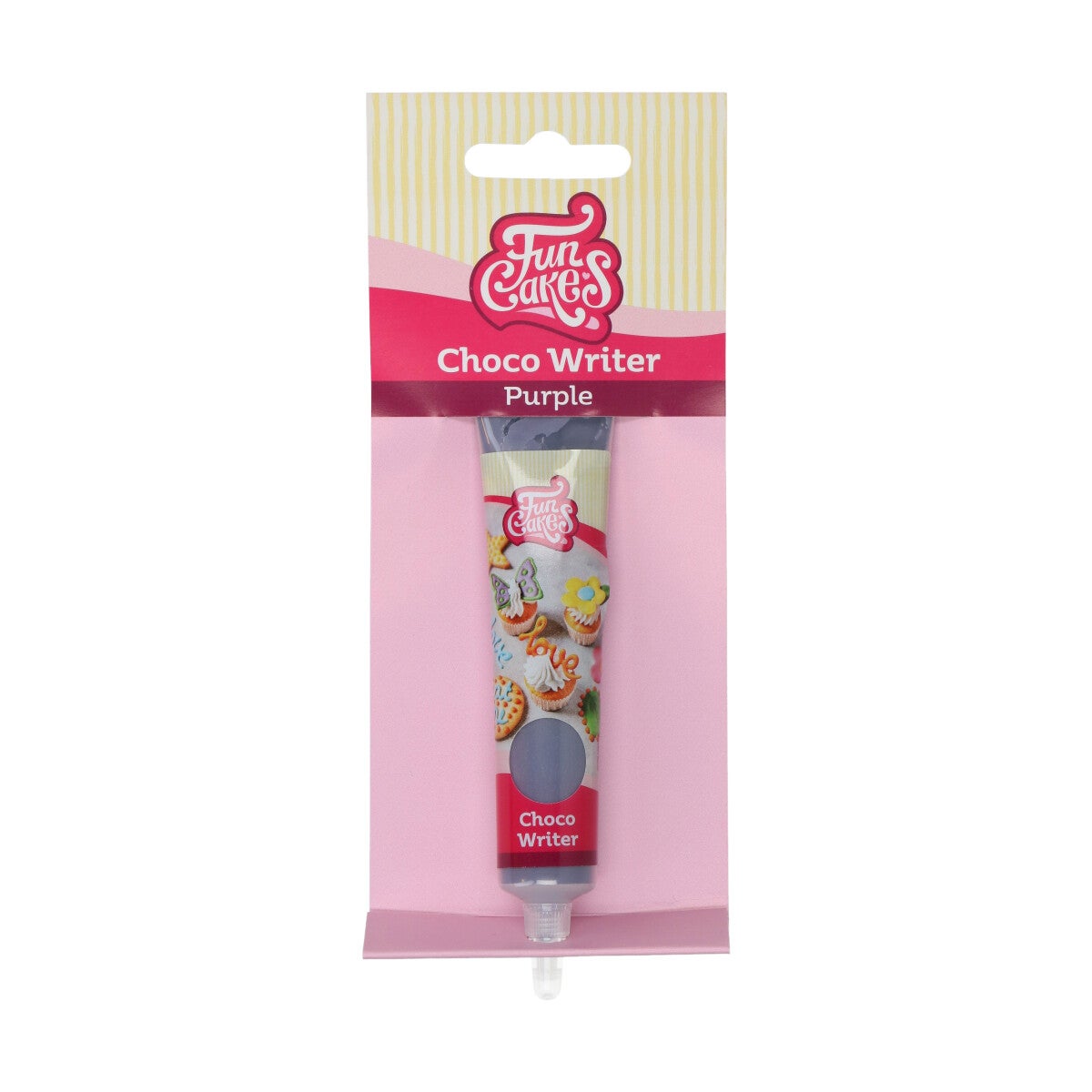 FunCakes Choco Writer Paars 25g