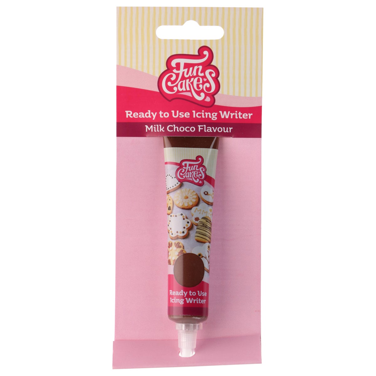 FunCakes Ready to Use Icing Writer Melkchocoladesmaak 25g