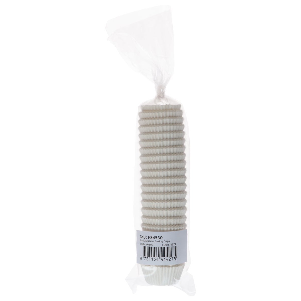 FunCakes Mini Baking Cups Wit pk/500