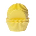 House of Marie Mini Baking Cups Geel pk/60