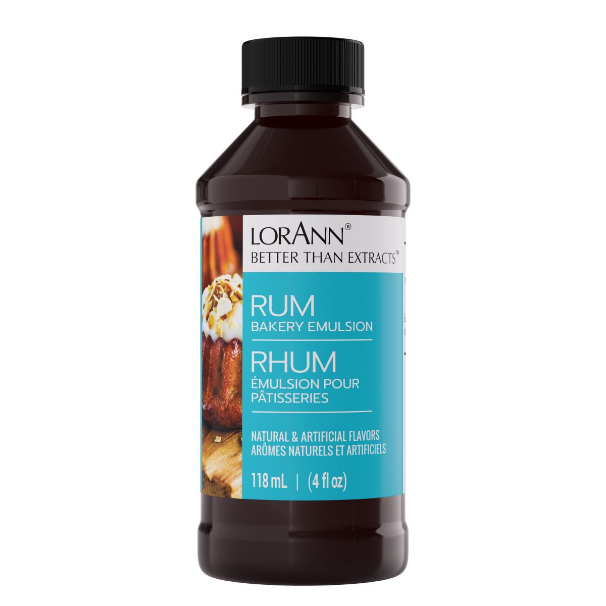 LorAnn Bakery Emulsion Rum 118ml 