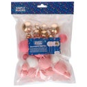 Simply Making Decoratieve Ballenset Roze Ombre & Goud pk/32