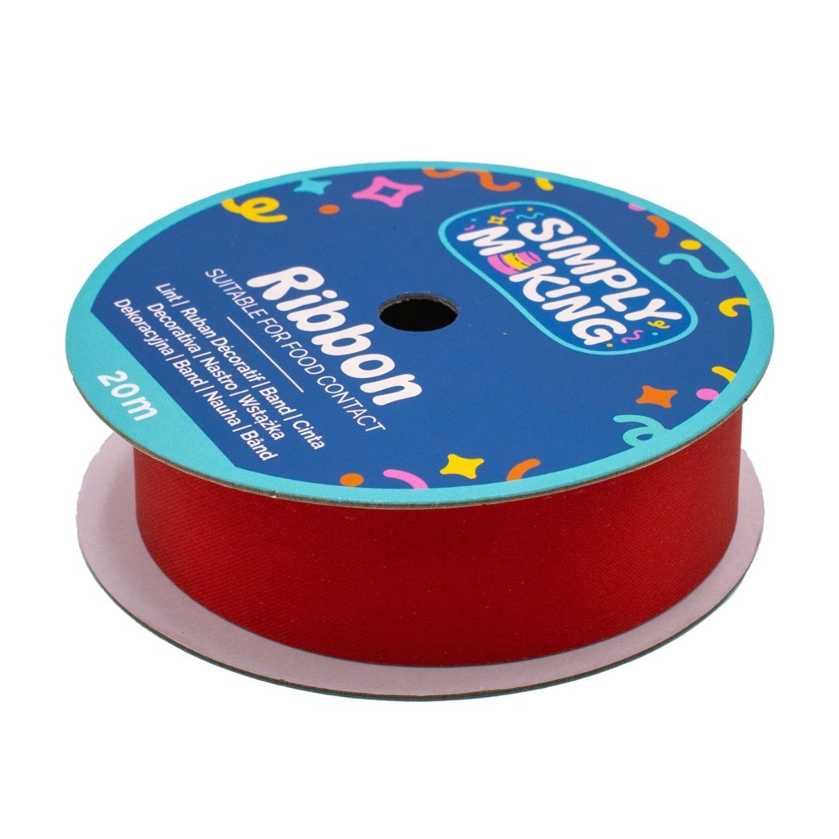 Simply Making Taartlint Rood 24mmx20m