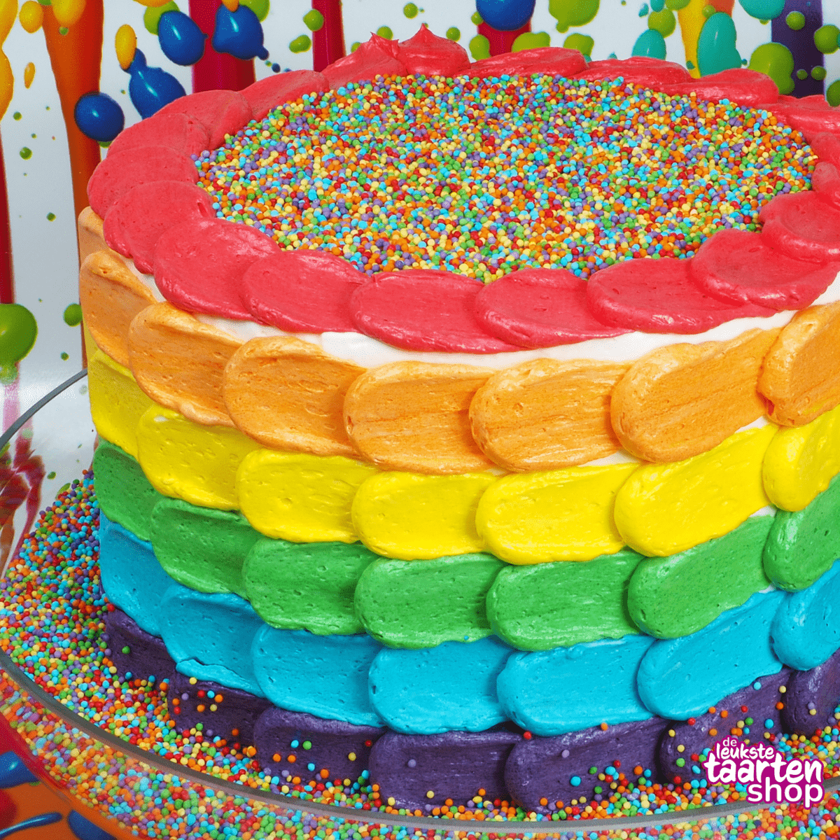 Regenboogtaart